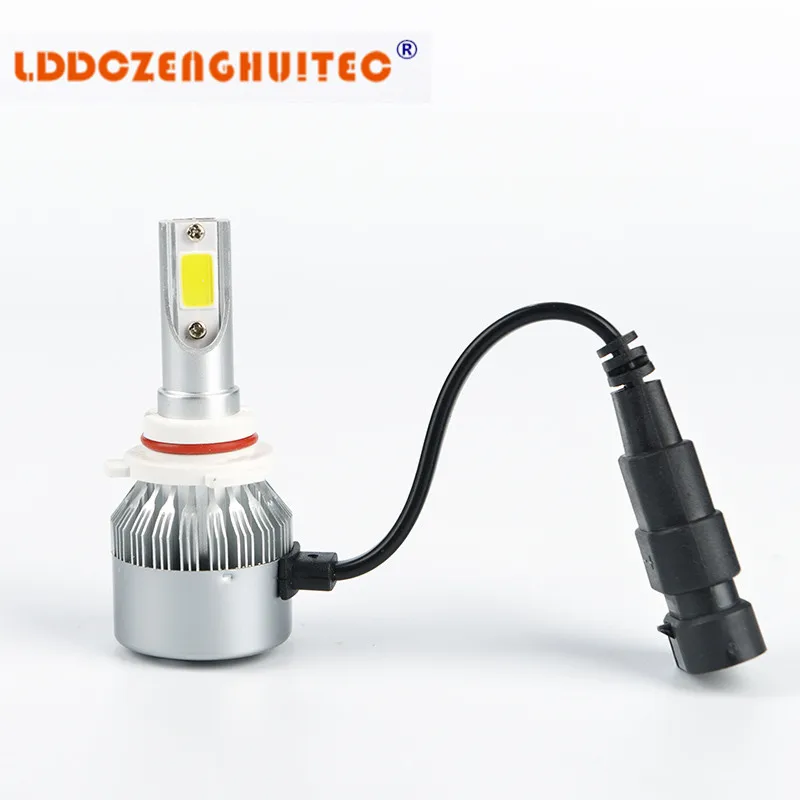 LDDCZENGHUITEC C6 авто комплект светодиодных ламп свет 72 W фары для 7600LM все гольфкарты