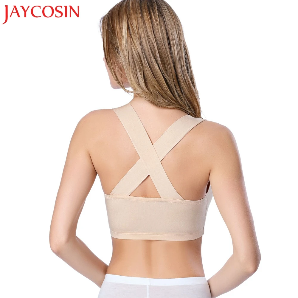 JAYCOSIN, сексуальный женский бюстье с тонкими лямками, без косточек, корсет, топы, чистый вырез, бюстгальтер, укороченный, пересекающийся, топ на бретелях, Прямая поставка 911