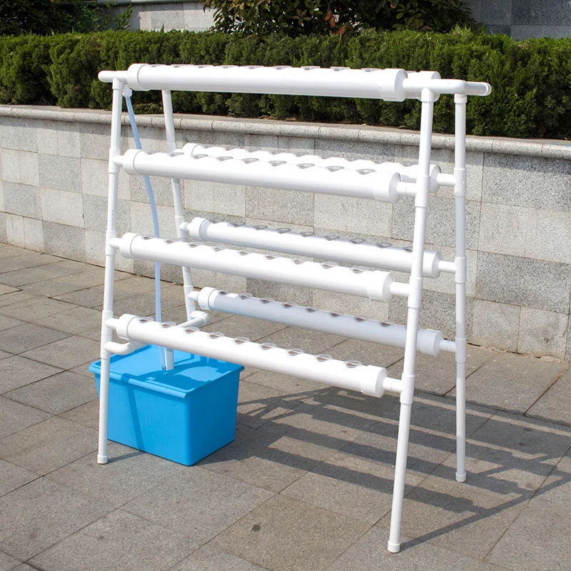 Balcony planting machine double-sided soilless vegetable equipment hydroponic hydroponic automatic pot box pipe planting rack