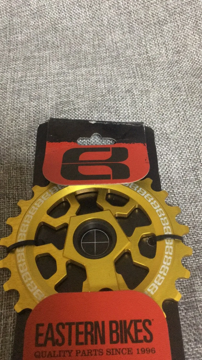 Восточная Звездочка bmx 25T полная CNC 7075-T6 Звездочка bmx звездочки Сделано в Тайване 19 мм адаптер в комплекте