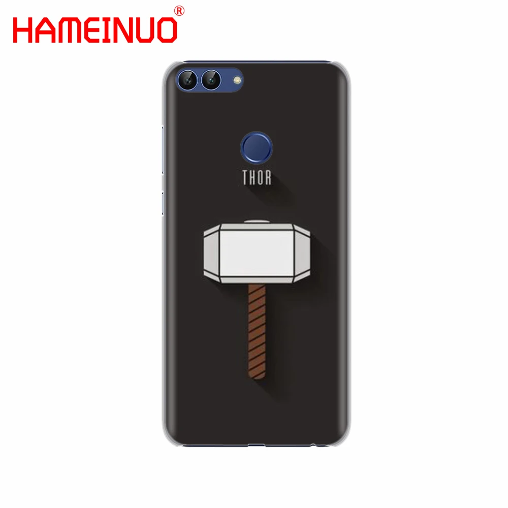 HAMEINUO Мстители супер герой логотип сотовый телефон чехол для huawei Honor 7C Y5 Y625 Y635 Y6 Y7 Y9 Prime PRO