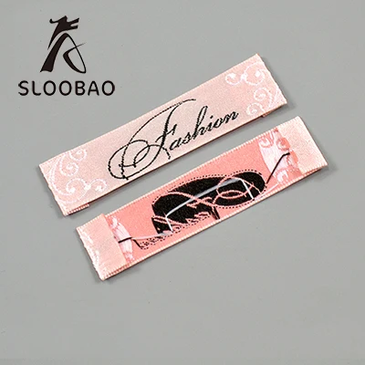 15x60mm 20pcs 100 шт этикетки для одежды тканые этикетки для одежды стирающиеся этикетки для одежды этикетки - Цвет: 15x60mm 20pcs