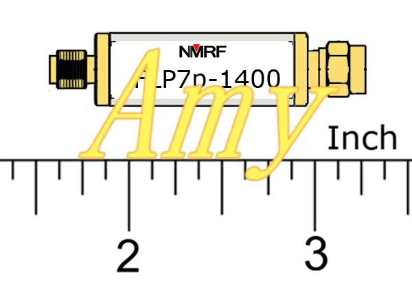 1400 МГц FPV цифровая передача высокой четкости ФИЛЬТР низкого прохода 1 2g SMA для