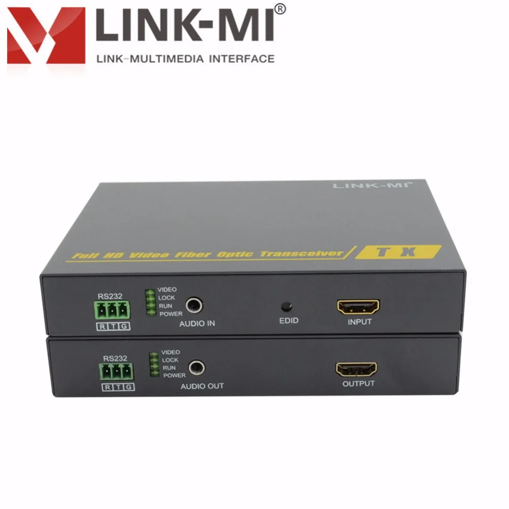 LINK MI LM THF109H несжатая HDMI D видео волоконно Оптическая передача по оптическому LC