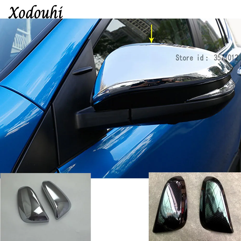 Для Toyota RAV4 2016 2017 2018 автомобильный Стайлинг декоративная ручка заднего вида