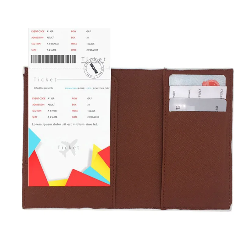 Кавайный милый пончик Единорог Обложка для паспорта аксессуары путешествий