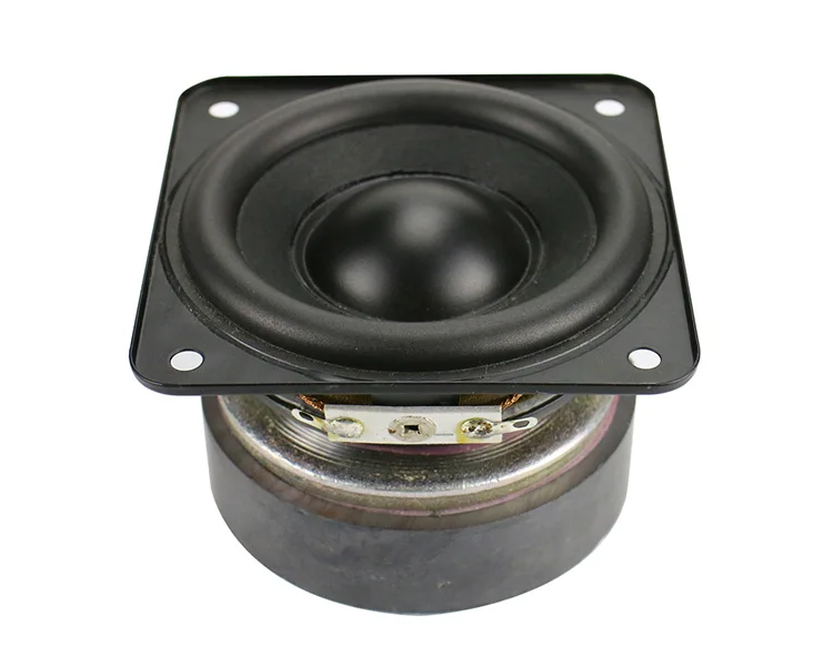 GHXAMP 3 дюйма 20 Вт 8Ohm Средний НЧ-динамик Hifi Средний бас громкий динамик домашний кинотеатр резиновый край большой магнитный 2 шт