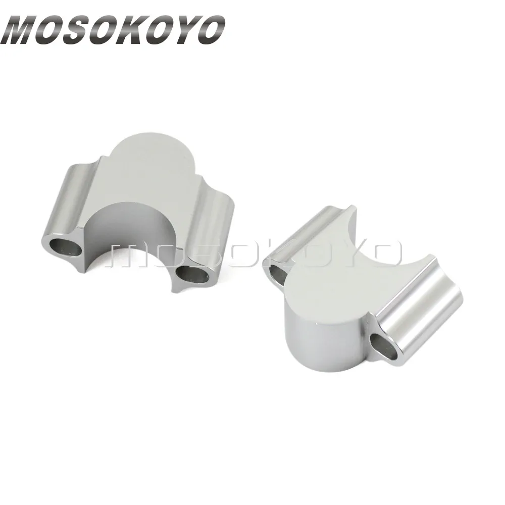 Мотоцикл CNC алюминиевый 7/8 &quotили 1 1/8&quot Руль Riser Kit 30 мм Rise 28 22 зажим Крепление для