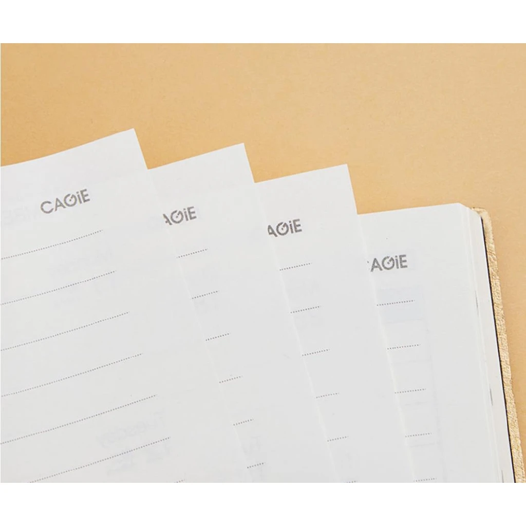 A5 Schedule Planner Notebook Schedule Book 18 Months Weekly School Office Agenda Dotted Journal.7-.12 D40