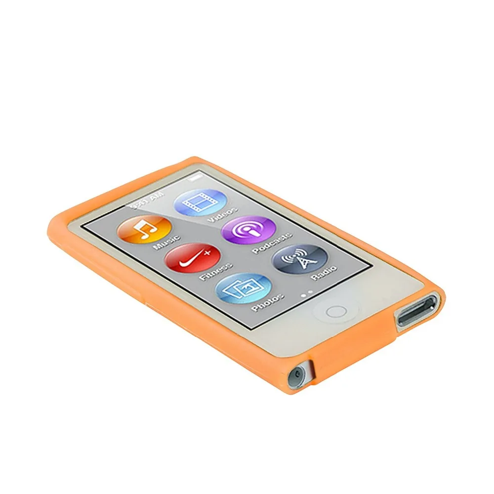 Чехол для Apple iPod Nano 7 чехол го 8 поколения силиконовый мягкий резиновый гелевый s