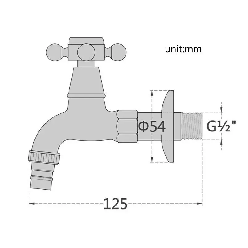 

black Bathroom Faucet Brass Tap Kitchen Outdoor Garden Taps High Quality Washing Machine Mop Luxury Antique Decorative Bibcock
