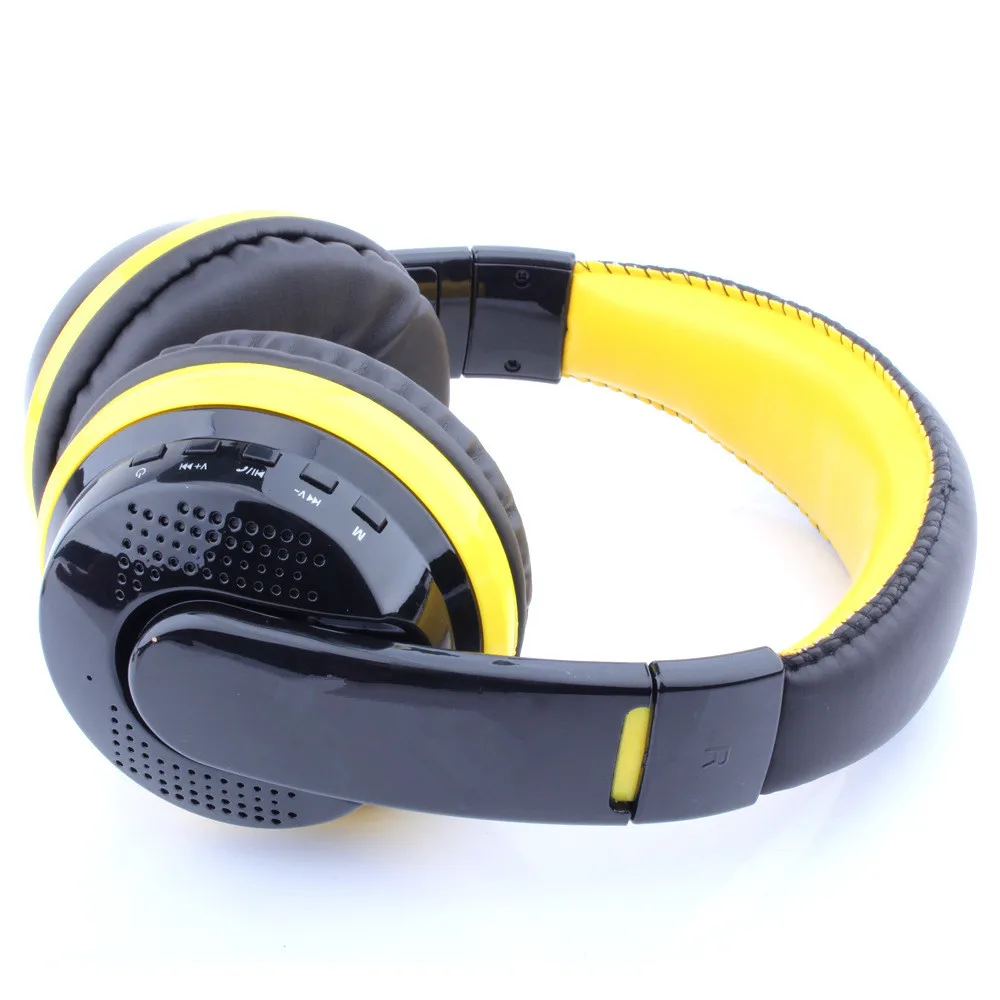 TOPROAD MX666 беспроводные наушники Bluetooth 4,0 гарнитура с микрофоном над ухом головная повязка громкой связи Поддержка FM TF для телефона