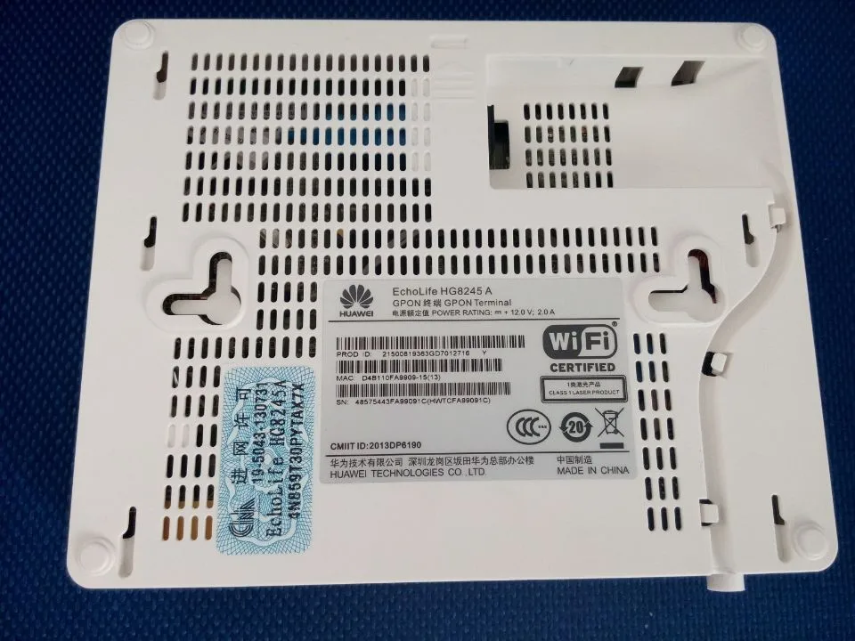 Hg8245a 4 eth + 2 pots wifi usb H.248 и SIP двойной протокол английская версия|usb usb|usb wifiusb double |