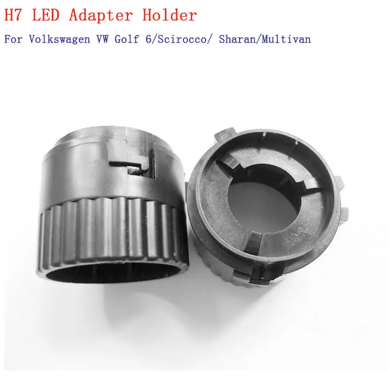 

Переходник автомобильной розетки для Volkswagen VW MK6, Golf 6, GTI, Scirocco, Sharan, Multivan, H7, ксеноновый держатель адаптер для светодиодной лампы