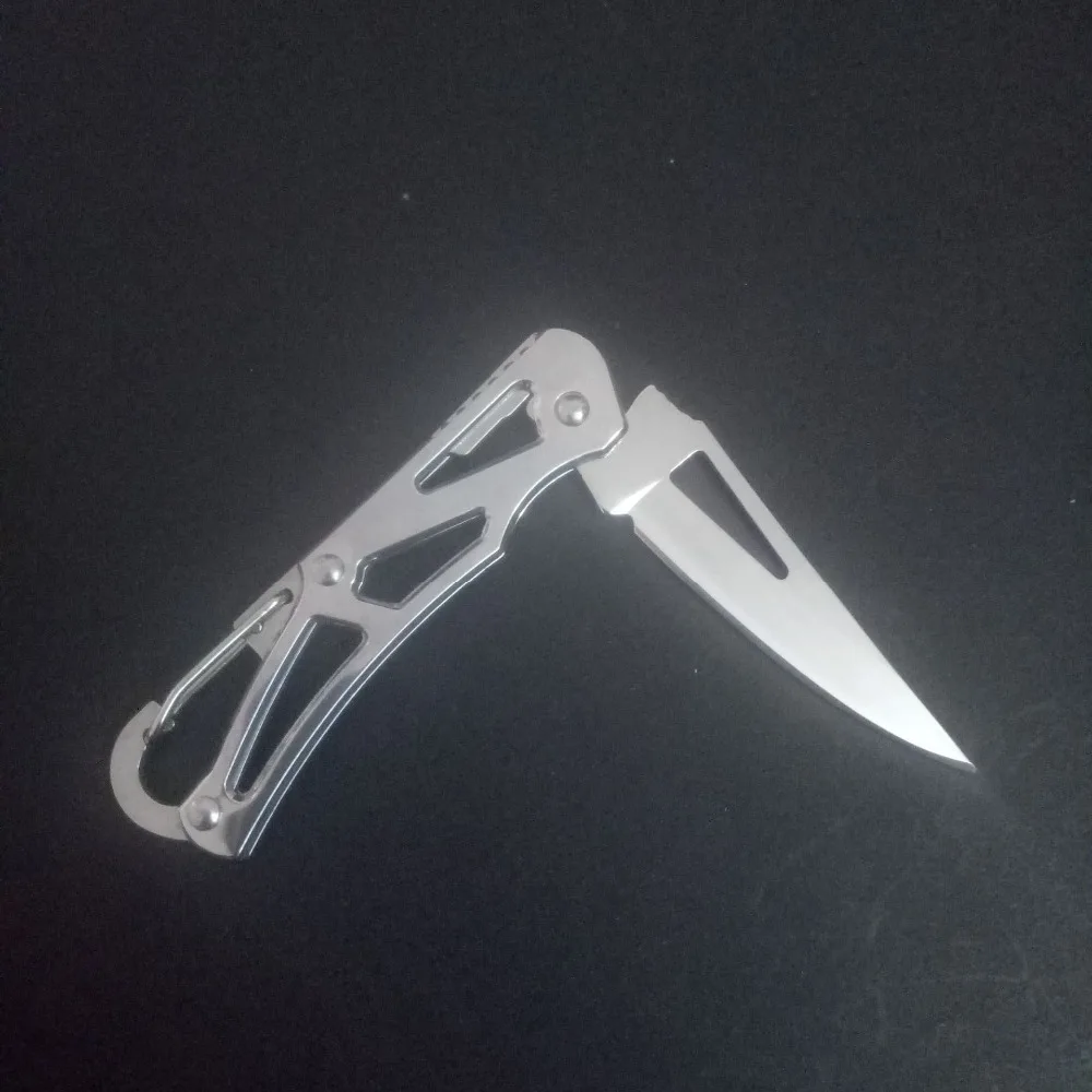 Free shipping EDC knife outdoor camping folding stainless steel portable key mini ring | Инструменты