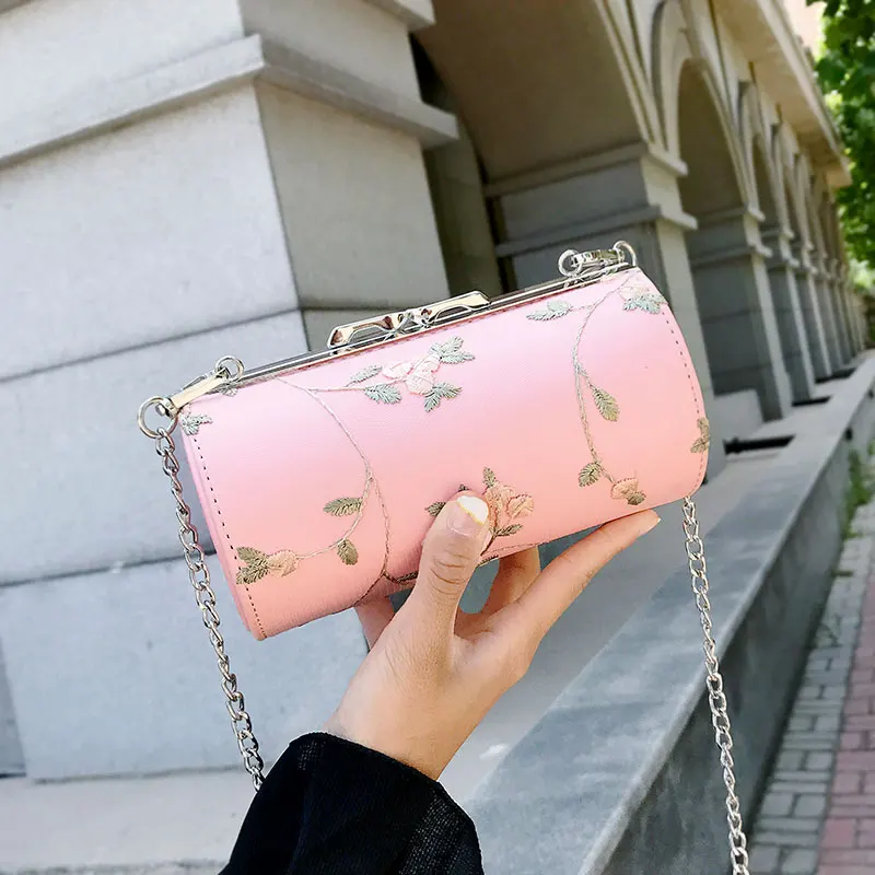 Shoulder BagsNew style lady's bag Korean Fashion Cylinder single shoulder women Crossbody Casual fashion PU leathe | Багаж и сумки