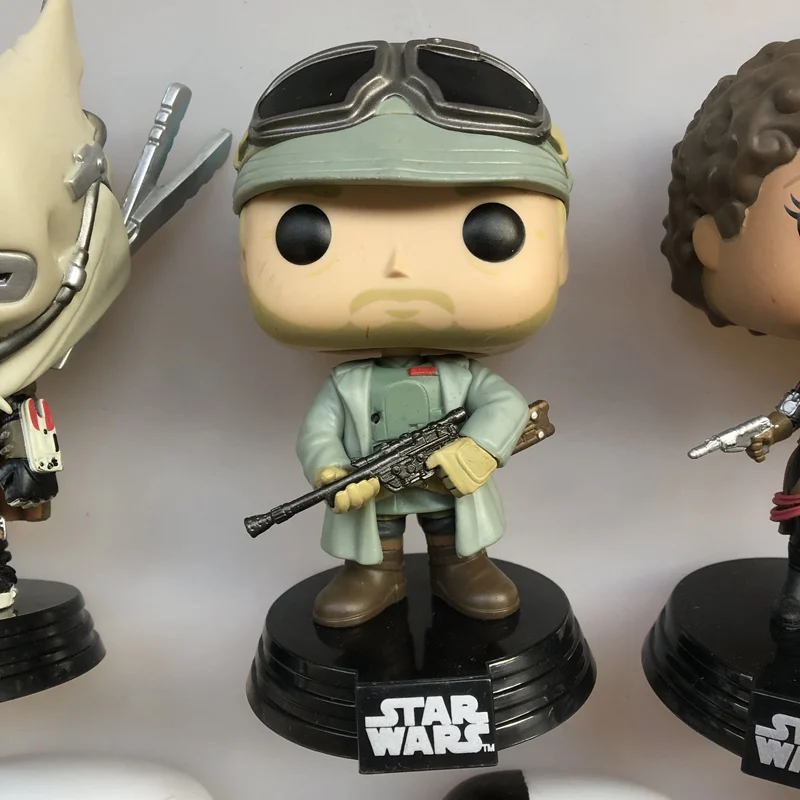 Funko pop Secondhand Star Wars: Solo-Tobias, Val, Range Trooper Виниловая фигурка Коллекционная модель Свободные игрушки подарки