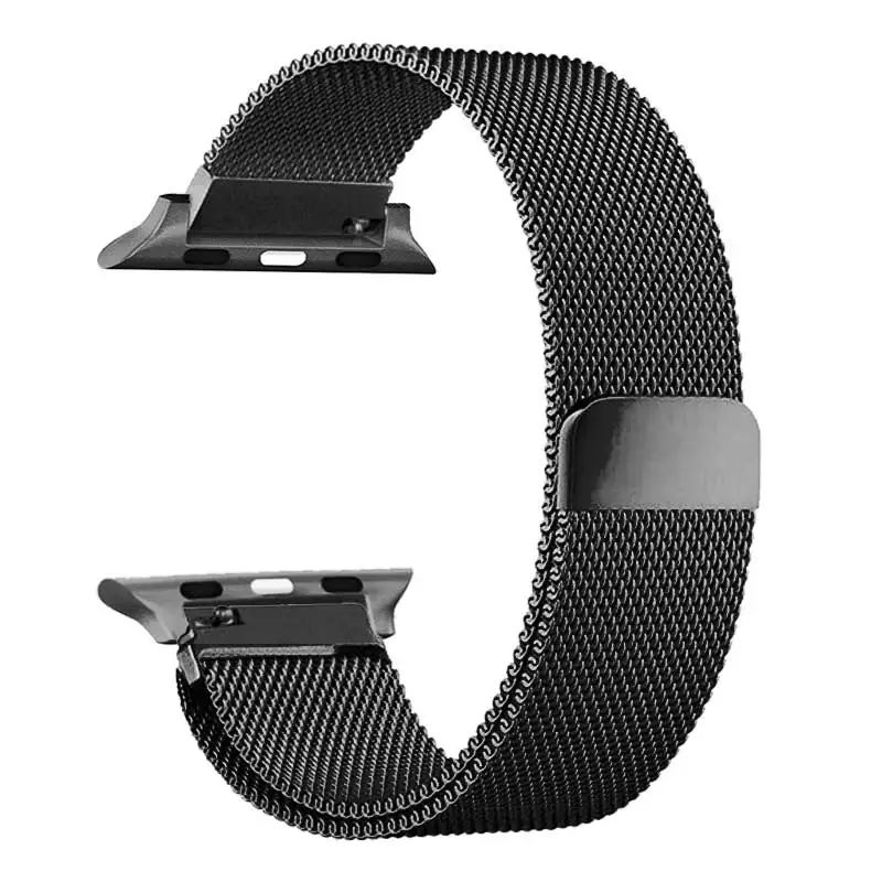 Миланская петля для apple watch band 4 44 мм 40 мм correa aplle watch 42 мм 38 мм браслет из нержавеющей стали iwatch 4/3/2/1