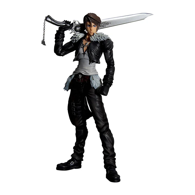 Final Fantasy Dissidia Play Arts Kai Squall Leonhart экшн фигурка фигурки игрушка модель T30|action figure|play arts