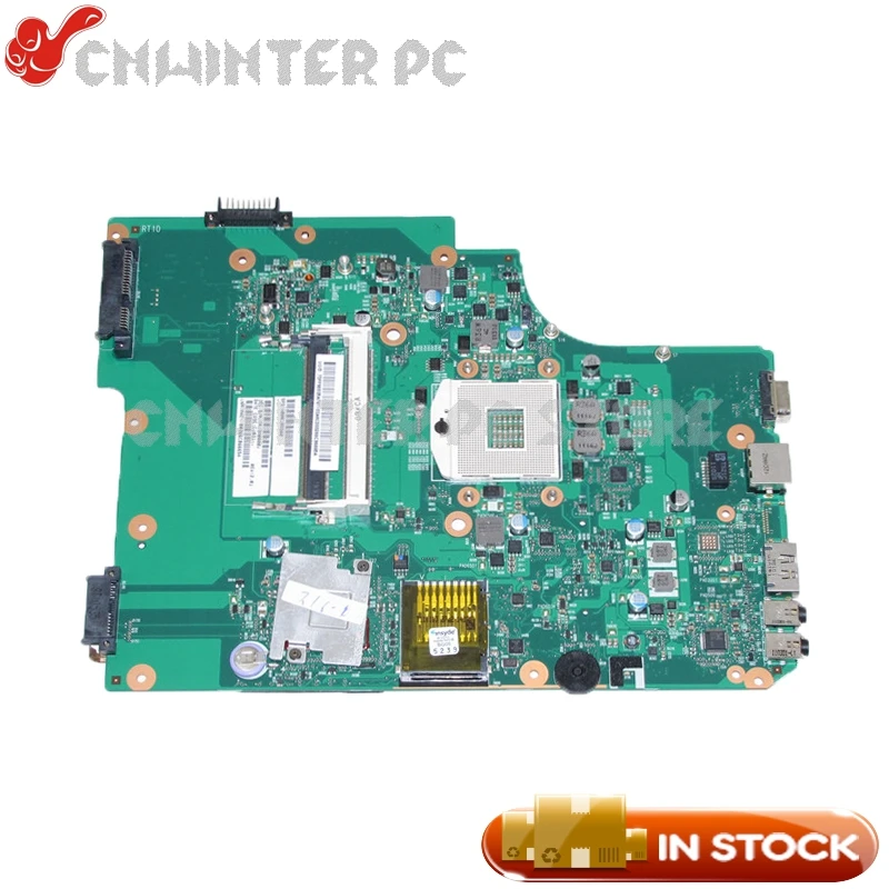 Материнская плата NOKOTION V000185590 для ноутбука Toshiba Satellite L505 материнская HM55 DDR3 6050A2284301 MB