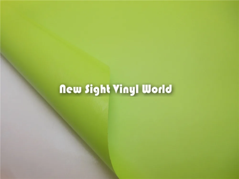 High Quality Matte Lime Green Vinyl Wrap Film Air Free Bubble Car Wrapping Size: 1.52*30m/Roll | Автомобили и мотоциклы