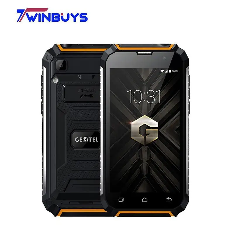 Оригинальный Geotel G1 смартфон 3G WCDMA 5.0 дюймов Android 7.0 MTK6580A Quad Core 2 ГБ Оперативная
