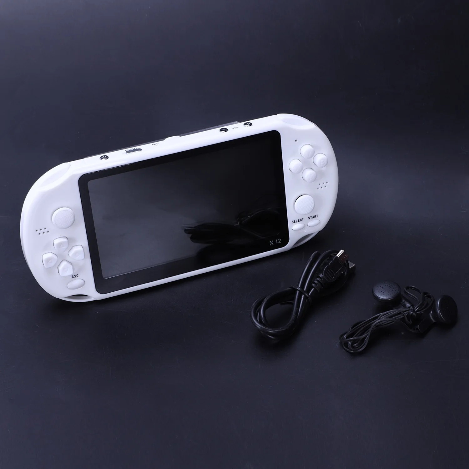 Powkiddy 5,1 дюймов 8G Ретро игровая консоль HD экран двойной джойстик Ручной игровой плеер семейный ТВ Ретро видео консоли встроенный 1