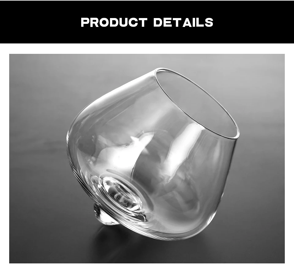 Bell креативная стеклянная чашка 200/300 мл copenheng Cognac Stemless Wine glass набор из 2 маленьких ликеров, бокалов для виски