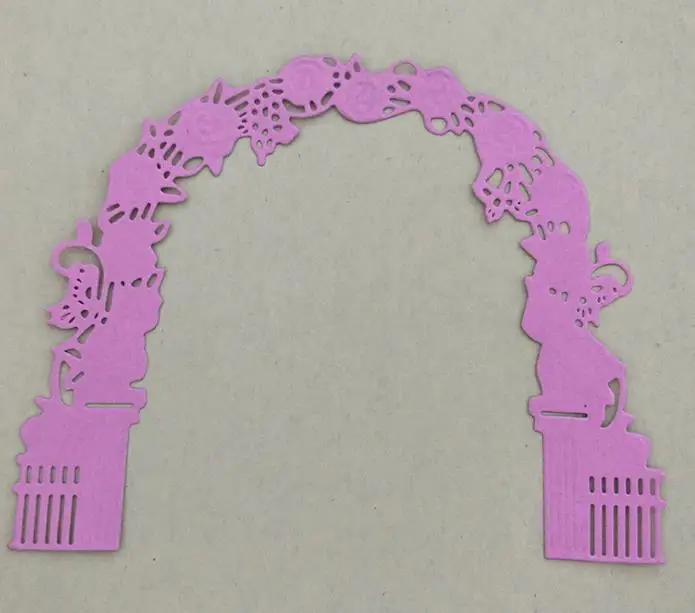 Цветок и арочные двери металлические режущие штампы из углеродистой стали