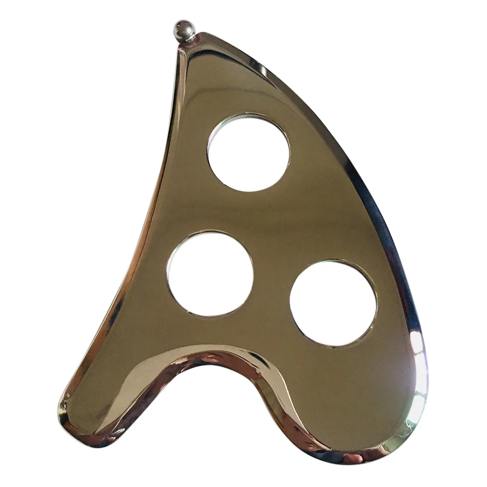 Массажные инструменты Gua Sha для скребка из нержавеющей стали пластина GuaSha