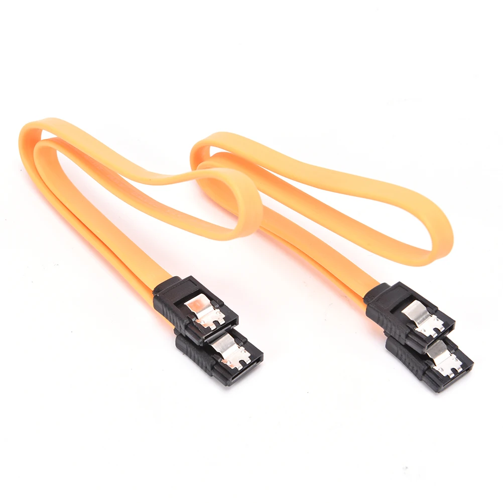 

2017 New Arrival SATA 3.0 Date Cables SATA Right Angle Cable Hard Disk Drive Cord Line Support Double Port With Shrapnel 2PCS