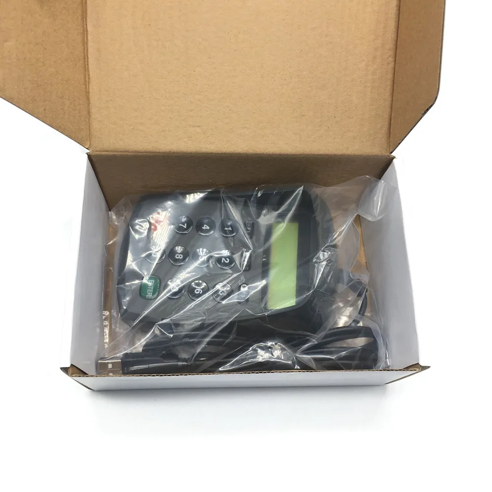Программируемый USB эмулятор RS232 LCD ACSII формат клавиатуры/цифровая клавиатура/Pin Pad