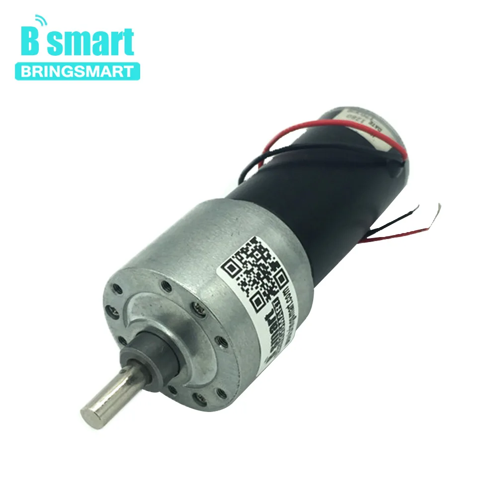 Bringsmart DC мотор редуктор 12В с высоким крутящим моментом Мини Мотор постоянным