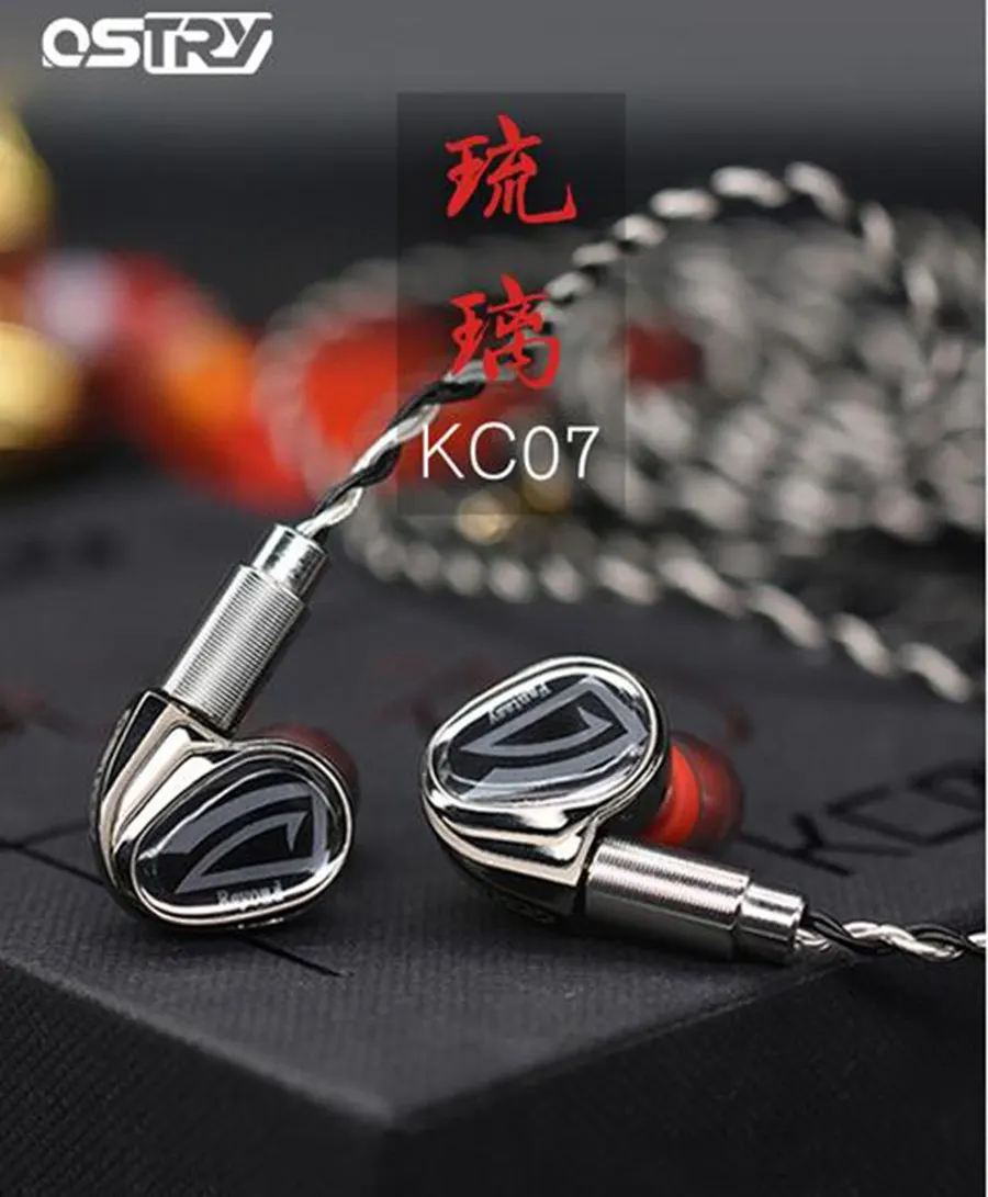 OSTRY KC07 динамический + знает уравновешенного якоря Гибридный BA DD Hi End музыка