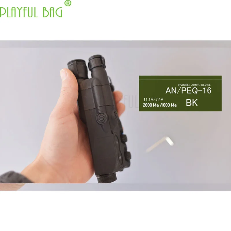 UMP45 водяной пулемет Передняя литиевая батарея коробка PEQ16 последовательные электрические модификации UMP45 аксессуары нейлон материал M13