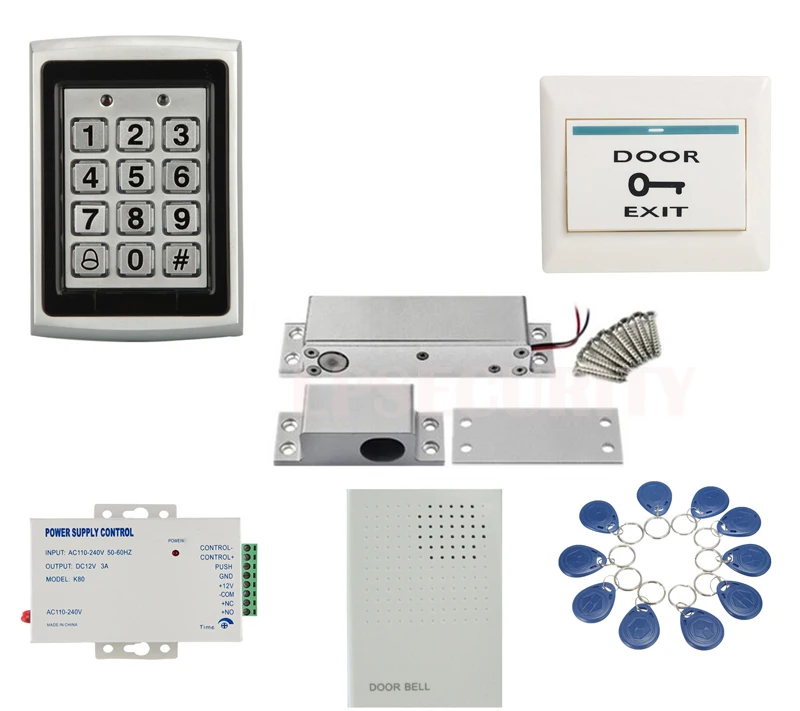 Подвергаются монтажа электрозащелка двери & Контроль доступа через ворота