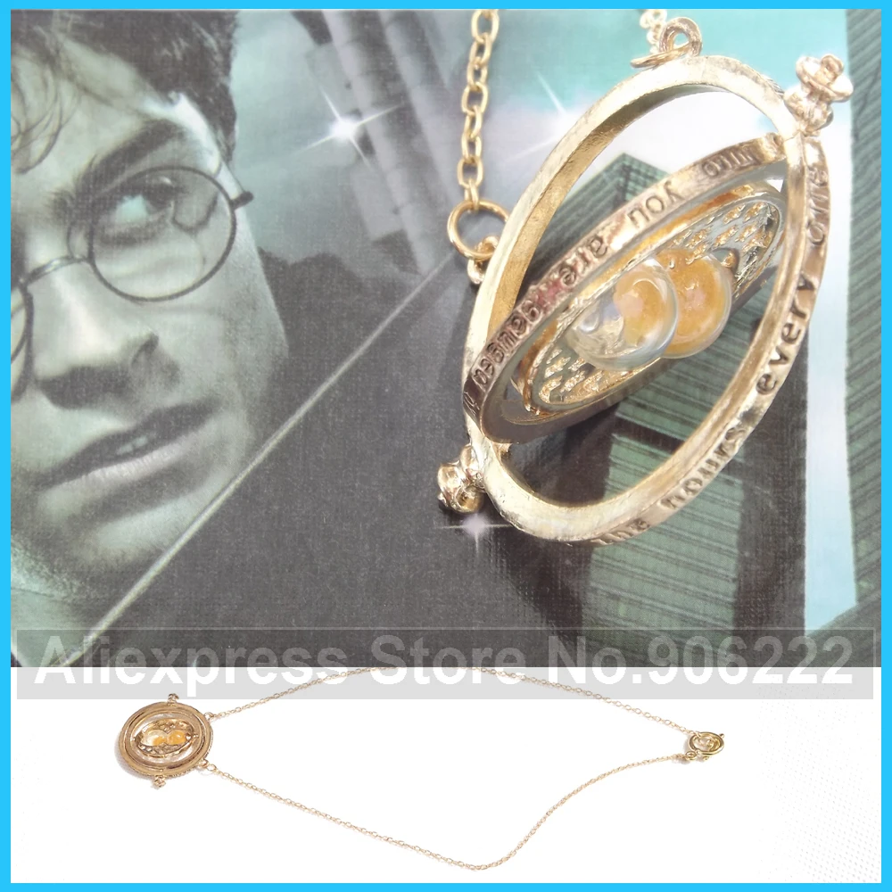 (2 шт./партия) реквизит фильма прибор для поворота времени вспять ожерелье