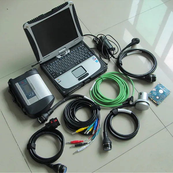CF19 + MB Star C4 SD Connect V ediam/DTS HDD X etry диагностики Системы компактный 4 мультиплексор для
