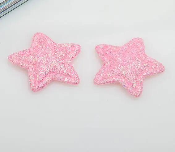 Оптовая Продажа Лот Розовый золотого серебряного цвета Star патч голова девушка