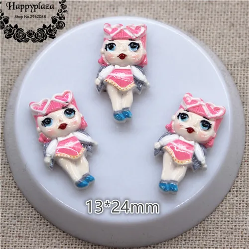 small 20pcs Новинка,, кавайный миниатюрный Кабошон из смолы для больших и маленьких девочек с плоской задней поверхностью, художественная поставка, сделай сам, скрапбукинг - Цвет: small 20pcs