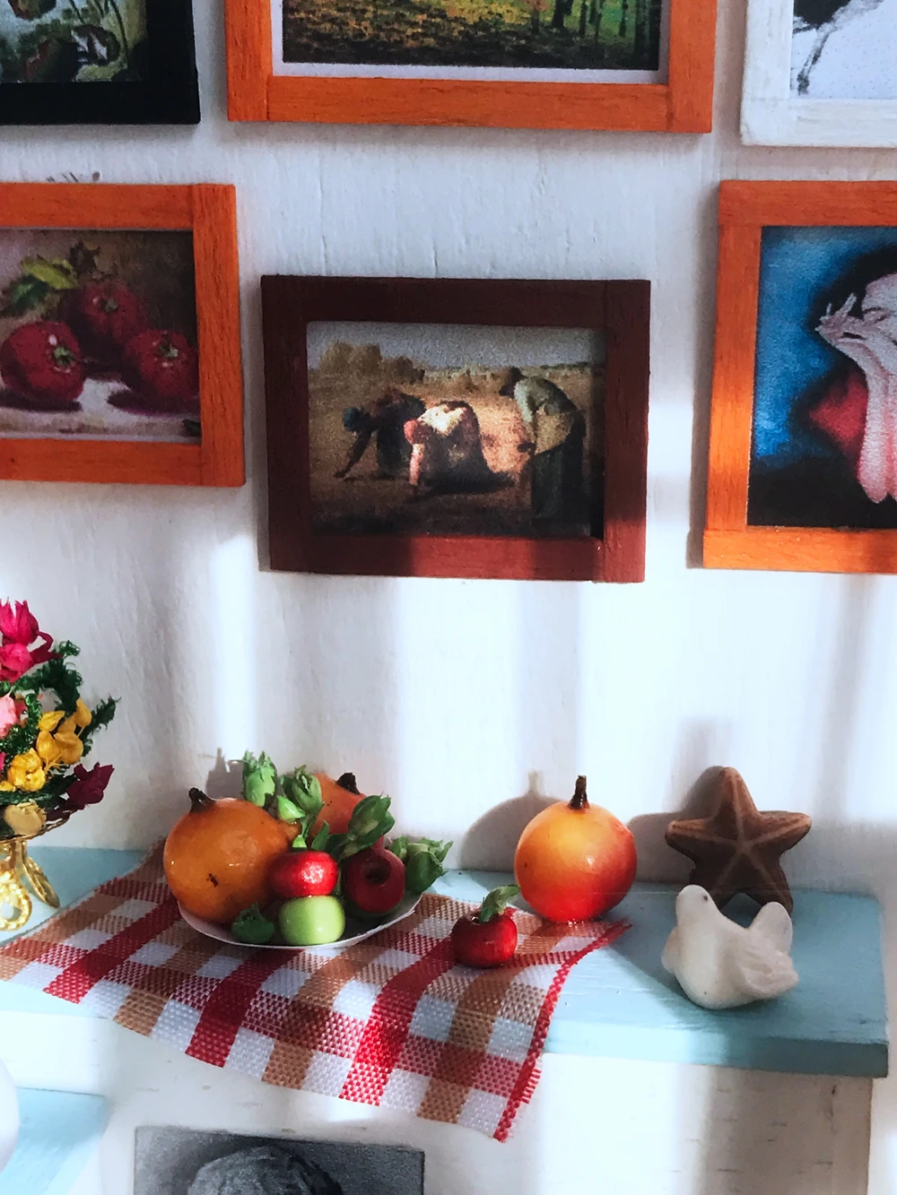 Деревянный Diy кукольный домик игрушка миниатюрная коробка головоломка кукольный домик Diy комплект для кукольного дома мебель для гостиной модель подарок игрушка для детей