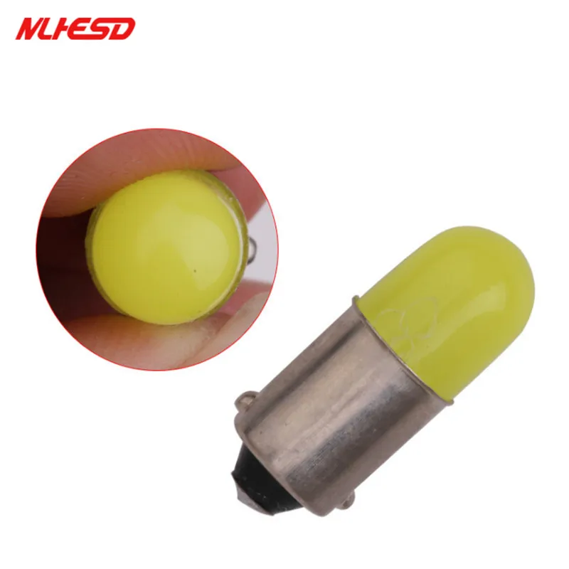2 шт. BA9S удара круглая 3D Led T4W 1 SMD номерного знака автомобиля светильник Поворотная