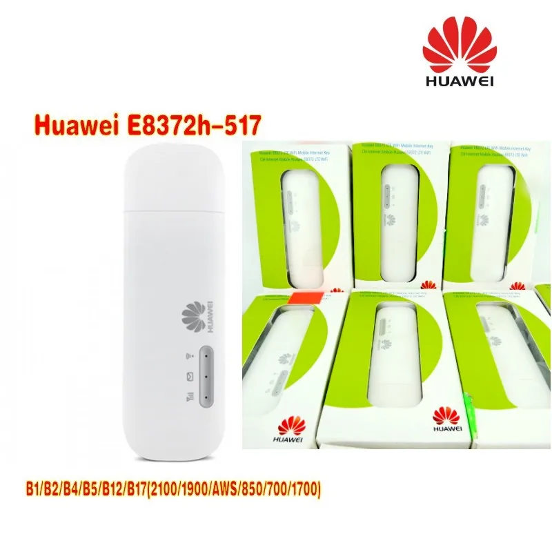 Разблокированный модем Huawei E8372 150 Мбит/с 4G Wi Fi роутер LTE plus 2 антенны|wifi plus|unlock huawei