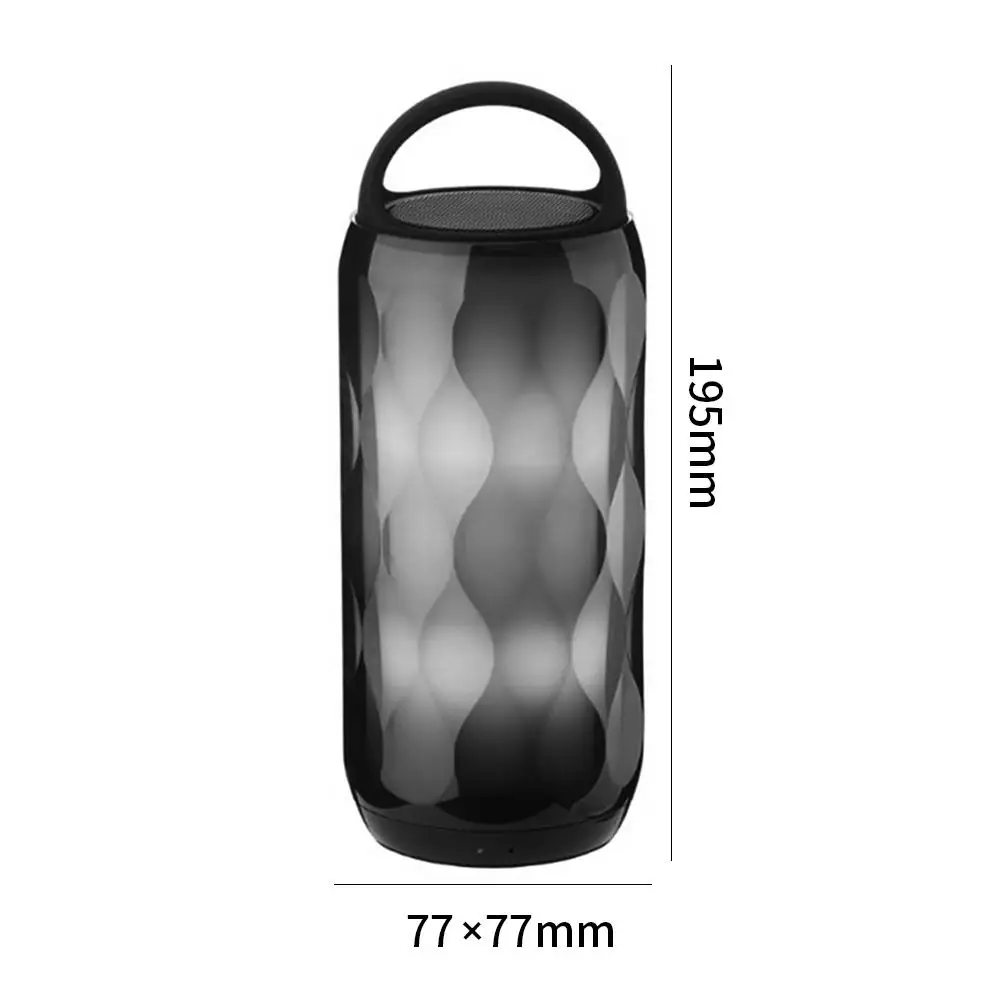 Красочные Night Light Bluetooth Динамик Беспроводной мини мобильный телефон сабвуфер
