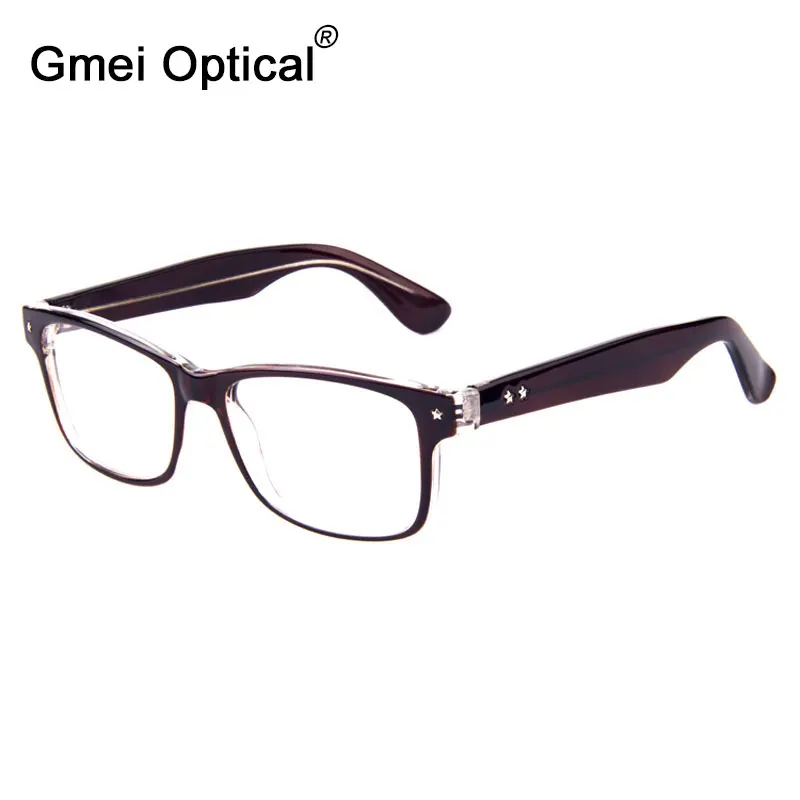 

Gmei оптическая модная овальная оправа для очков для мужчин, очки по рецепту со звездами, женские очки T8001