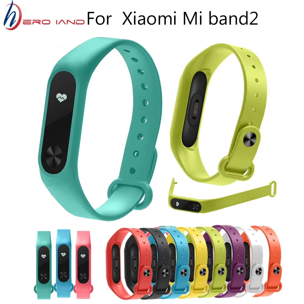 Аксессуары для Hero Iand mi band 2 ремешок Band сменный силиконовый на запястье смарт