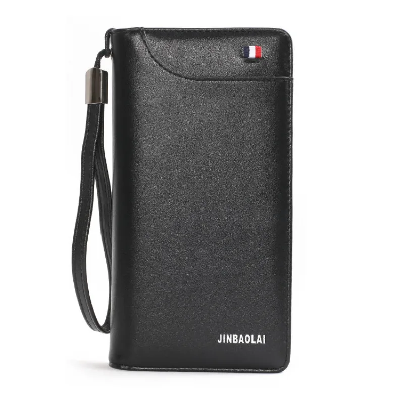 Новый роскошный мужской кошелек из натуральной кожи роскошные Брендовые мужские