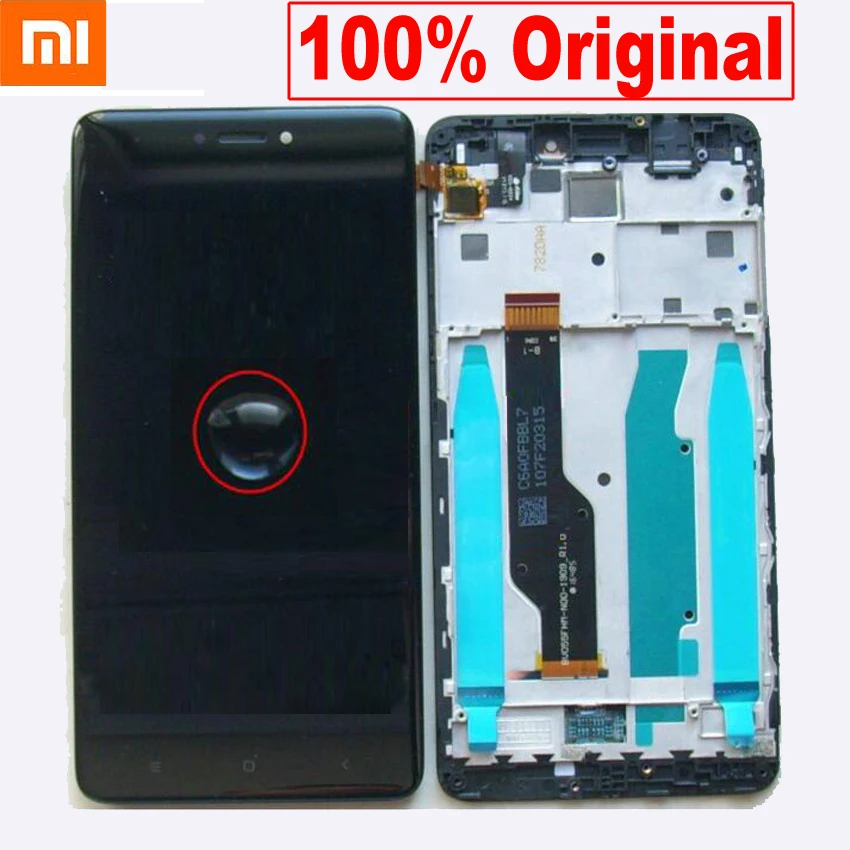 Дисплейный модуль для Xiaomi Redmi Note 4X белый/чёрный|Экраны мобильных телефонов| |
