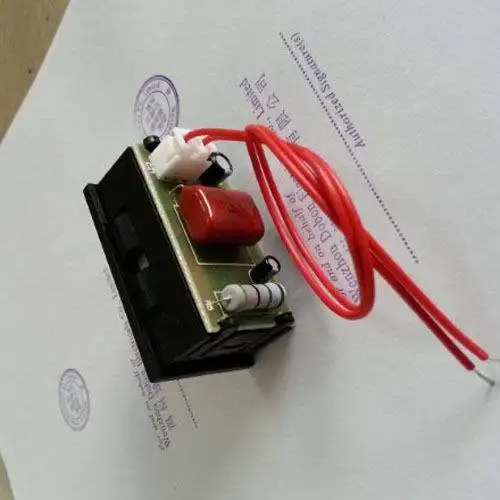 60 500 В переменного тока цифровой светодиодный вольтметр напряжение Панель 110 220 380