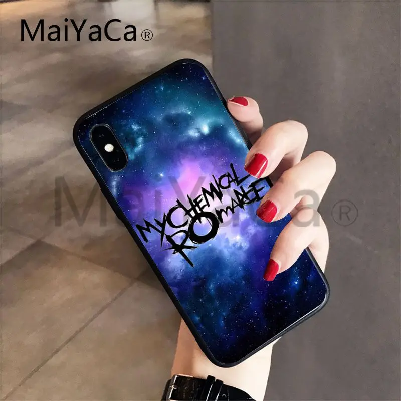 MaiYaCa My Chemical Romance Ультратонкий чехол для телефона с мультяшным рисунком для iphone 8 8 plus и 7 7 plus 6s 6s Plus 6 6 plus 5s - Цвет: 8